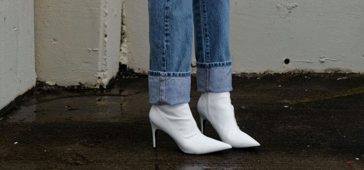 Low Heel Shein Boots for Ladies